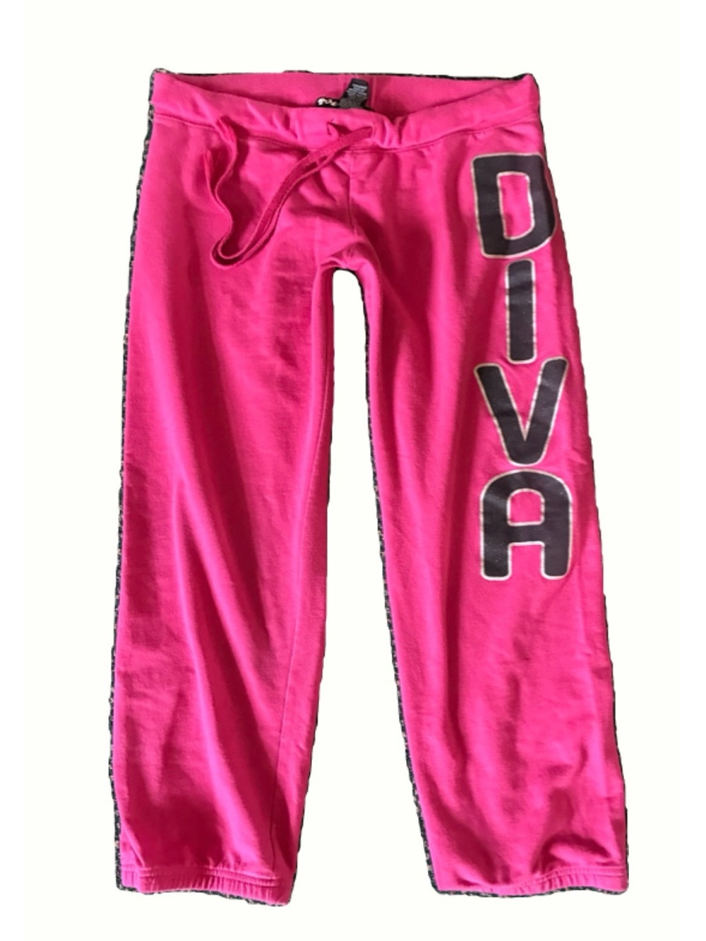 Hot Pink 'DIVA' capri Pants